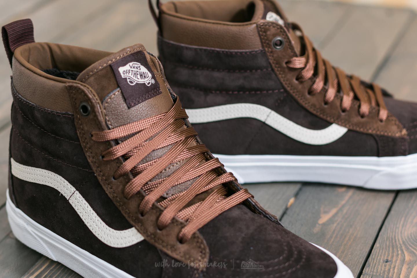 Vans sk8 hi shop mte dark earth/seal brown