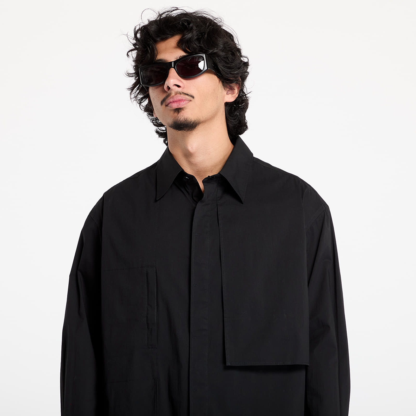 Ingek Y-3 Sporty Cotton Shirt UNISEX Black