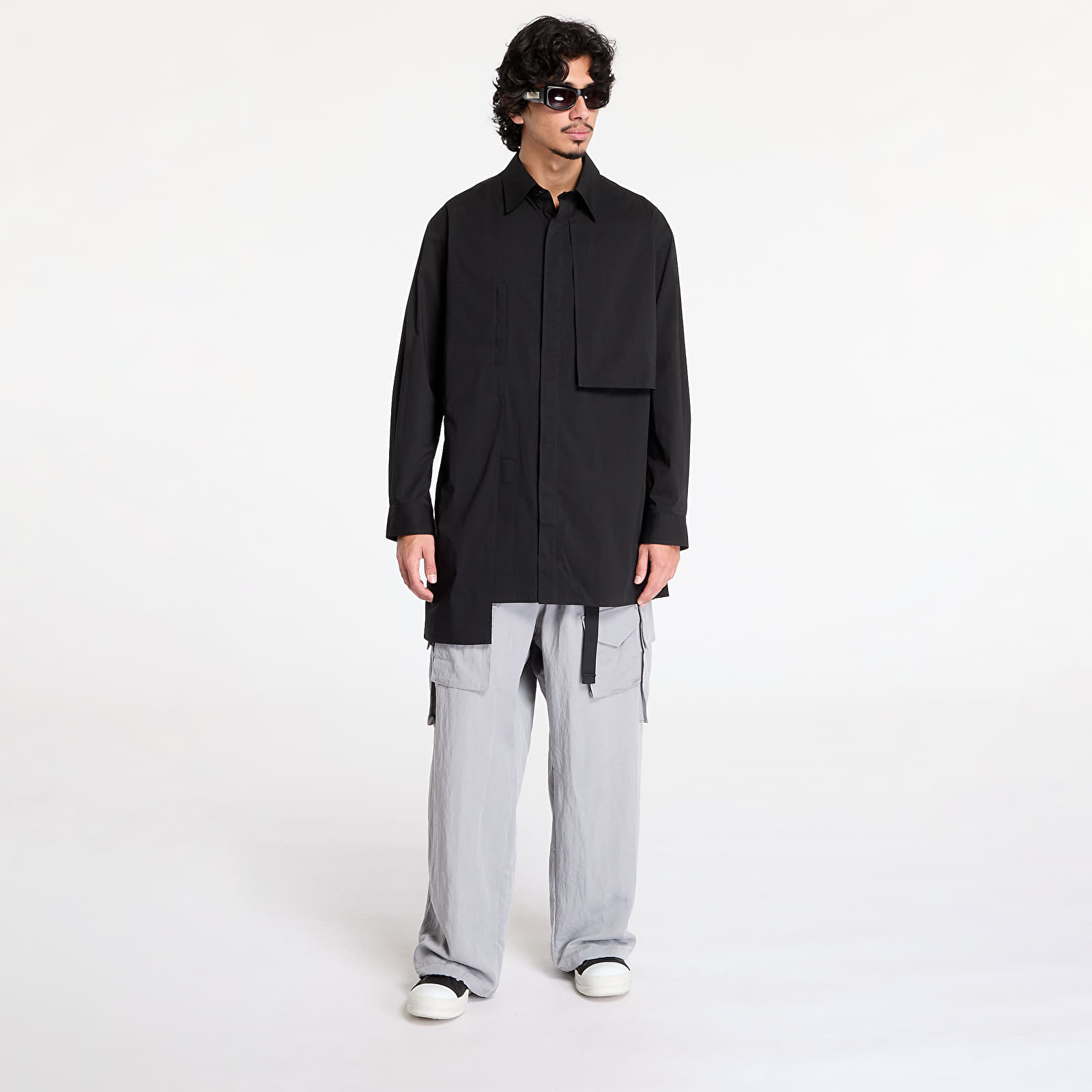 Ingek Y-3 Sporty Cotton Shirt UNISEX Black