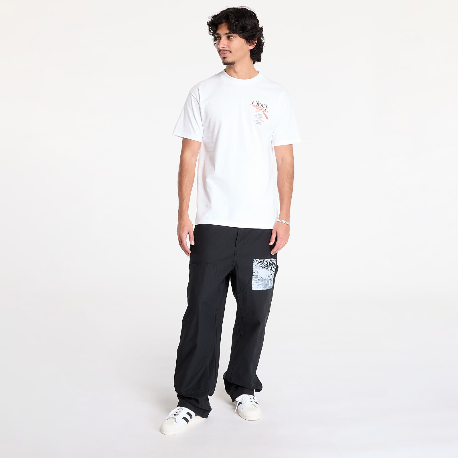 T-shirts OBEY Obey Bird T-Shirt White