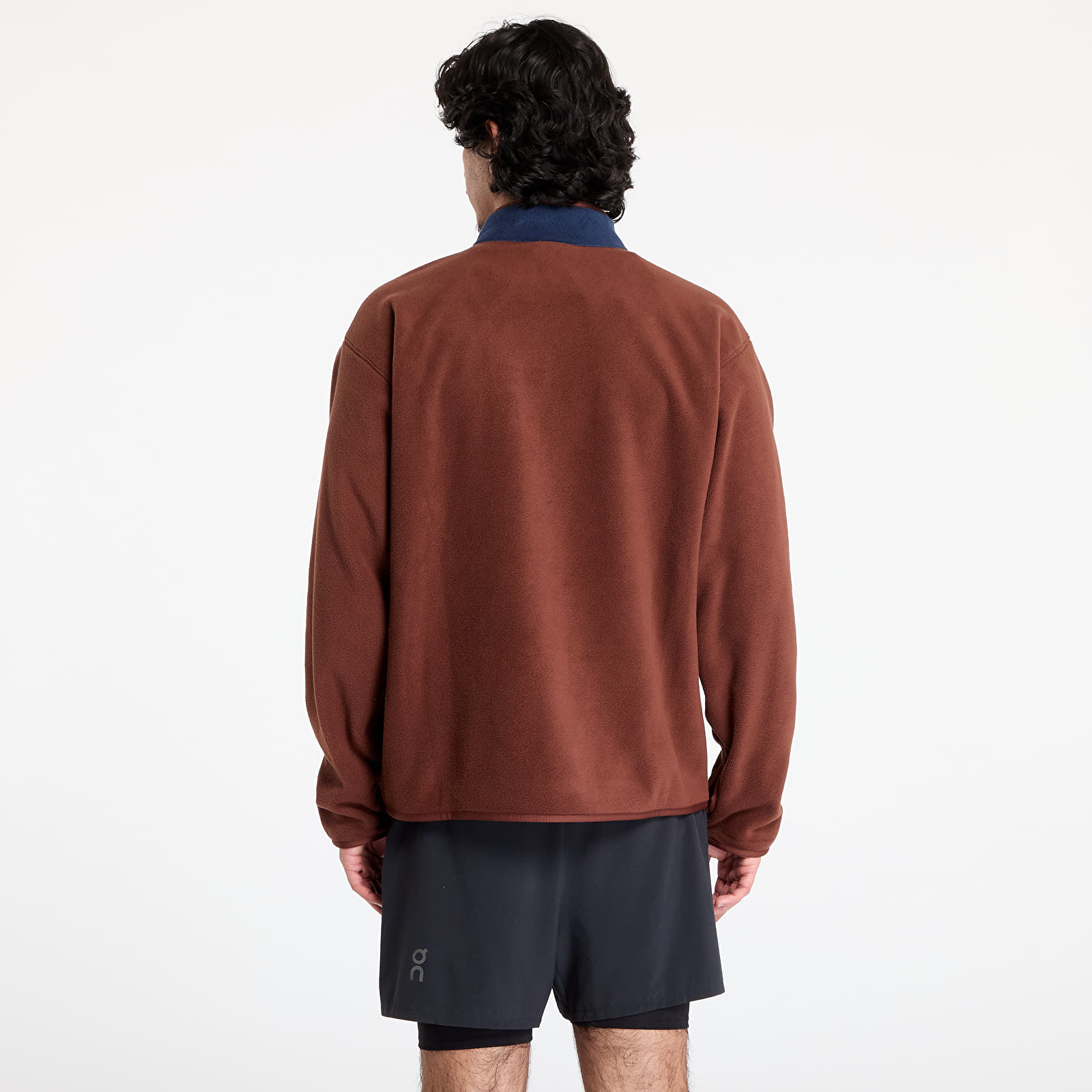 Kapucnis pulóverek és pulcsik New Balance Polar Fleece 1/2 Zip Rich Oak