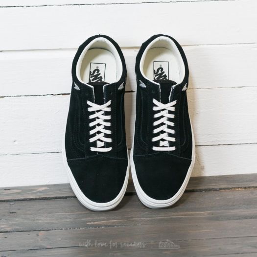 Women s shoes Vans Old Skool Native Embroidery Black Marshmallow Footshop