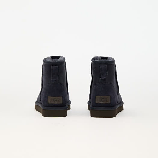 Ugg classic mini navy blue on sale