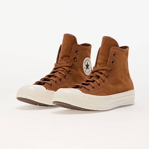 Men s shoes Converse Chuck 70 Colorful Suede Warm Tan Egret Black Footshop