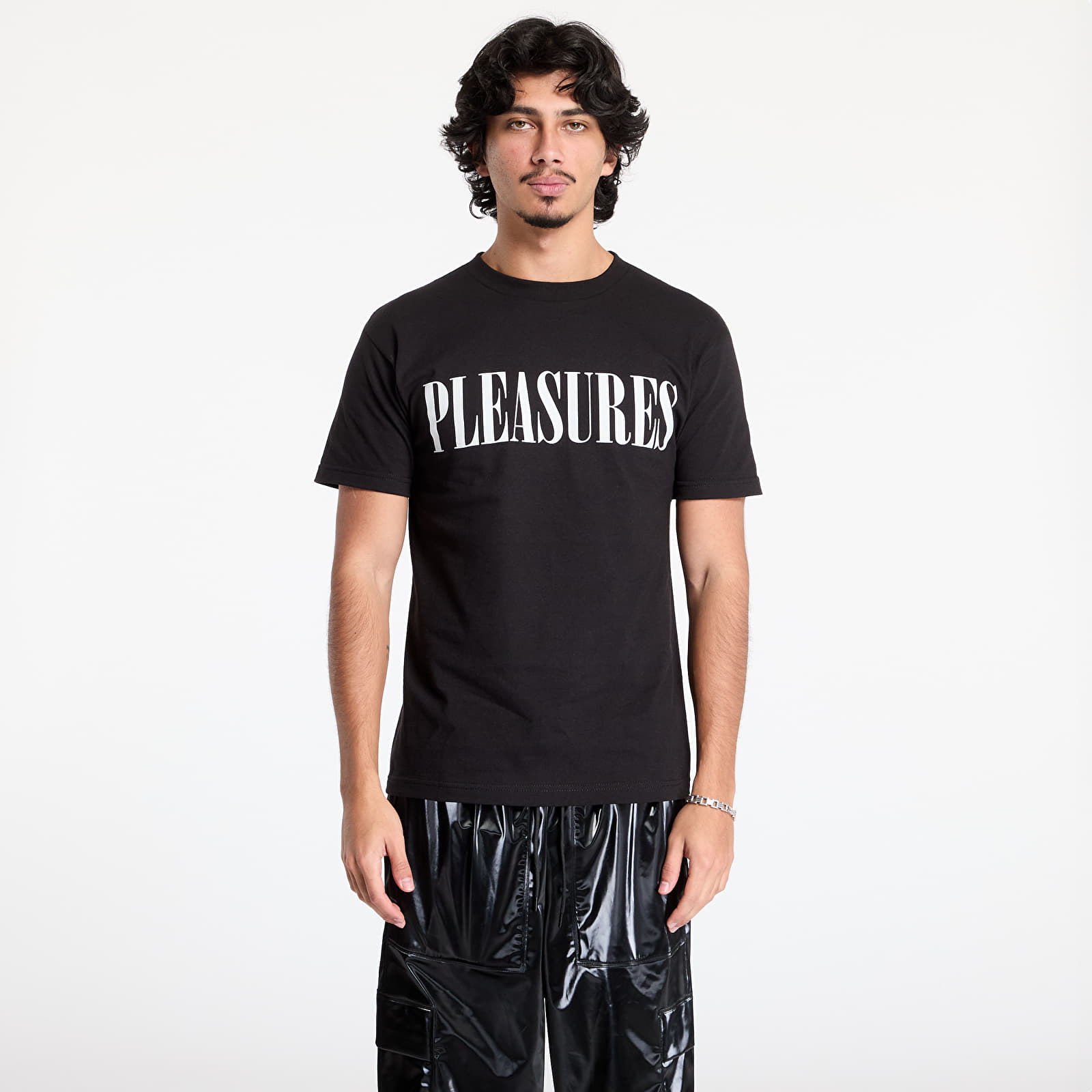 T-shirty męskie PLEASURES Onyx 24 T-Shirt Black