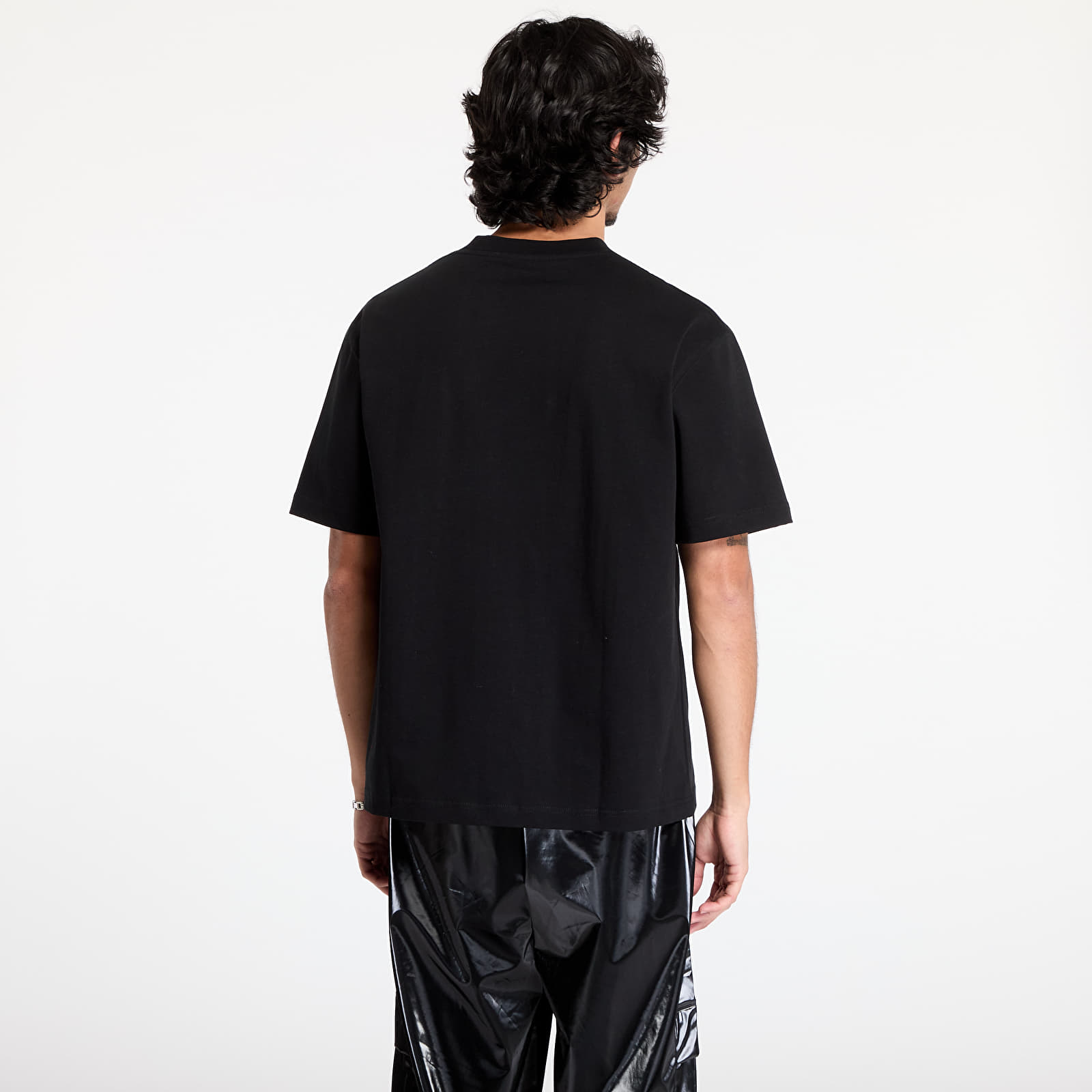 Männer T-Shirts PLEASURES Impact Pocket Heavyweight Shirt Black