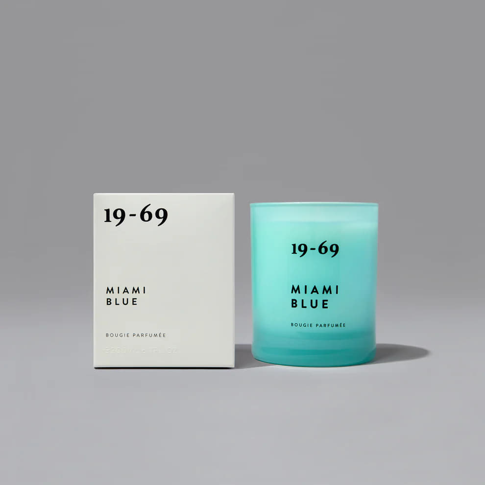 Annet tilbehør 19-69 Miami Blue Bougie Parfumée 200 ml