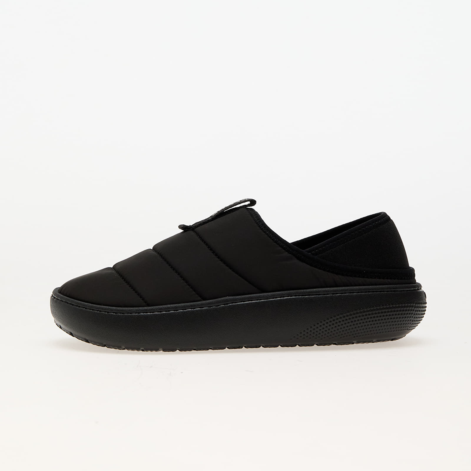 Levně Tenisky Crocs Classic Puff Moc Black/ Black