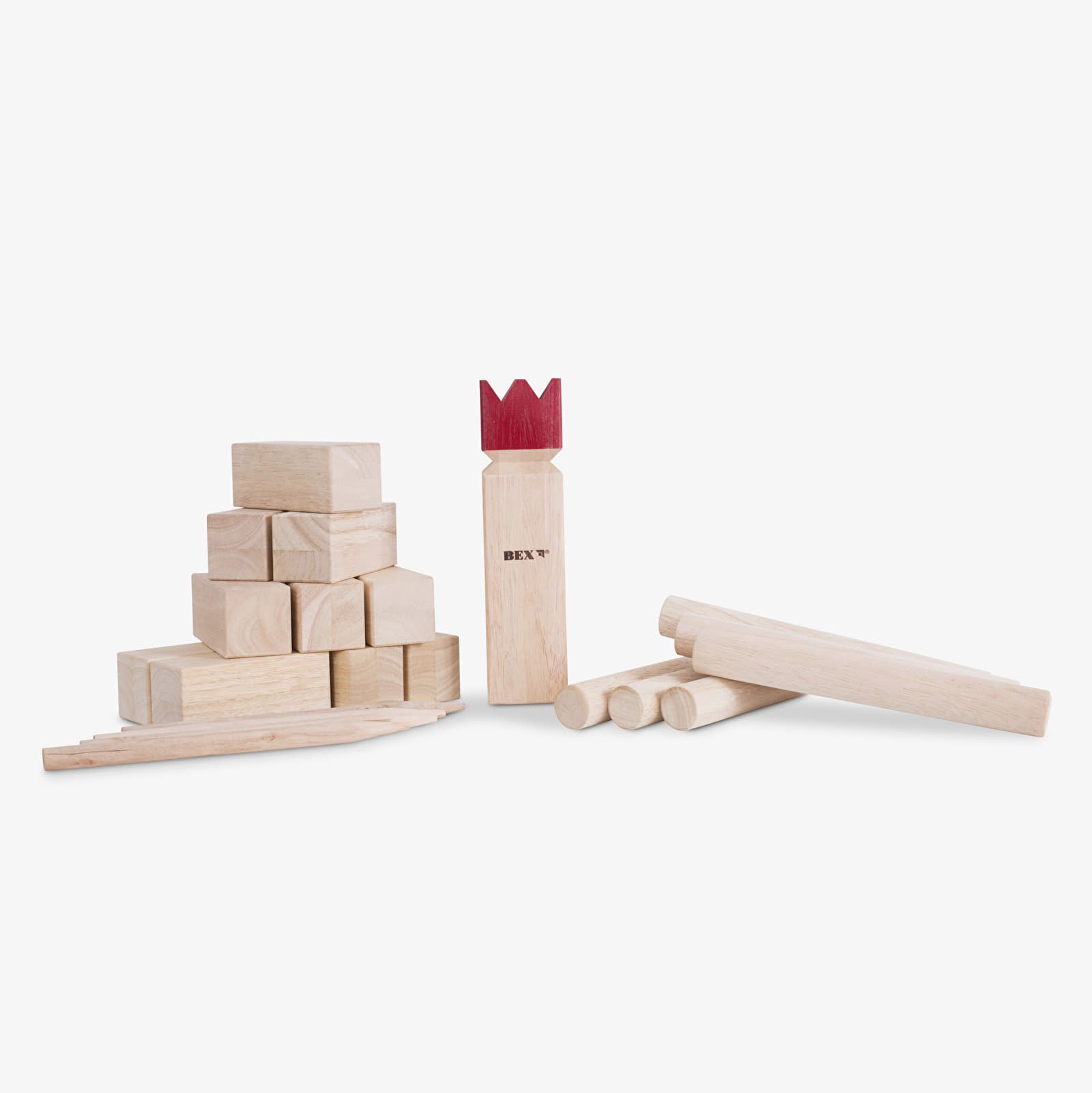 Other accessories Bex Sport Společenská hra Kubb Original - Červený král