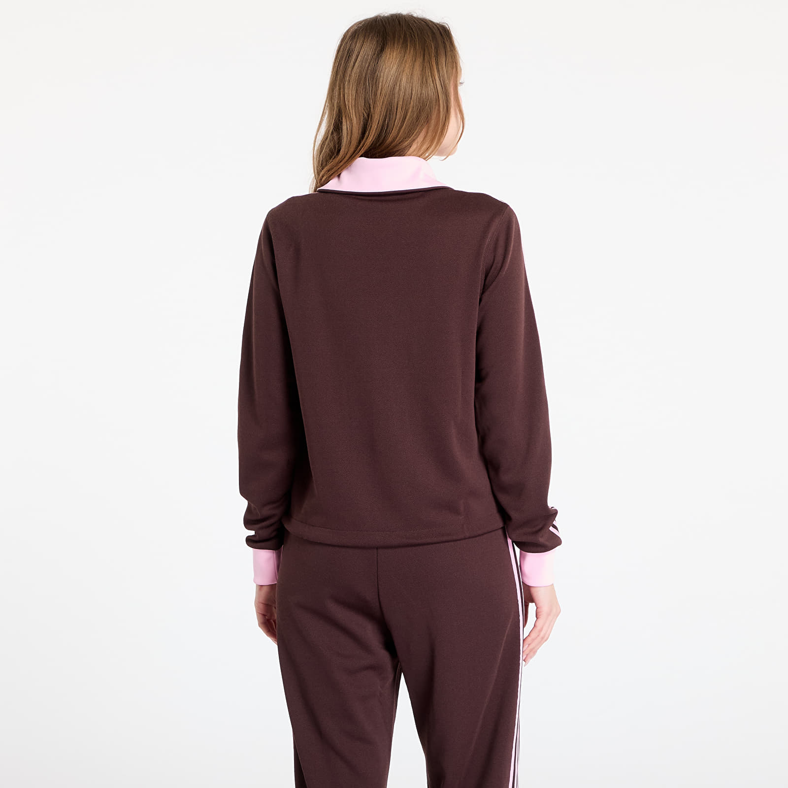Mikiny adidas Adicolor 70s Montreal Tracktop Shale Brown