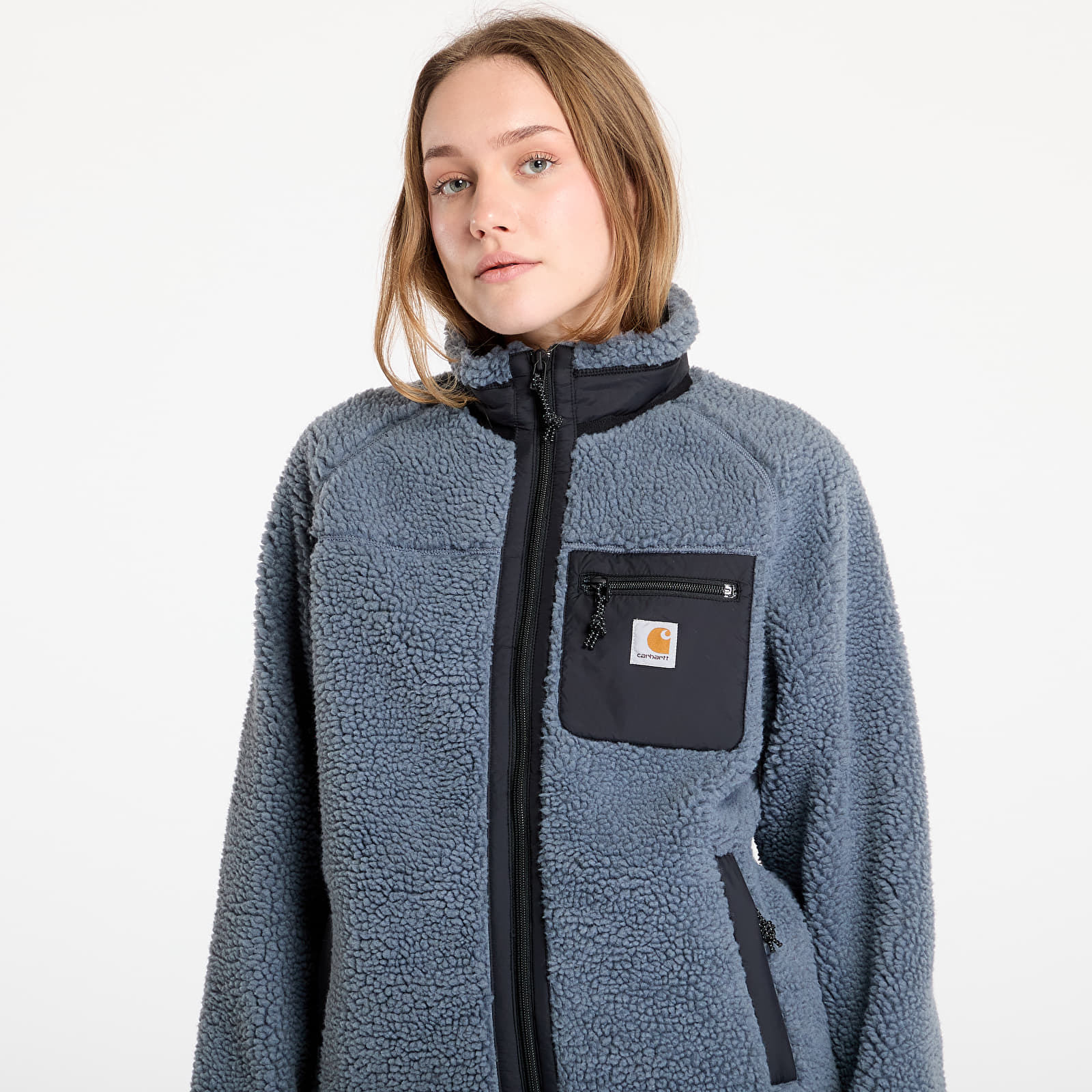 Jakker Carhartt WIP Prentis Liner Jacket UNISEX Dove Grey/ Black