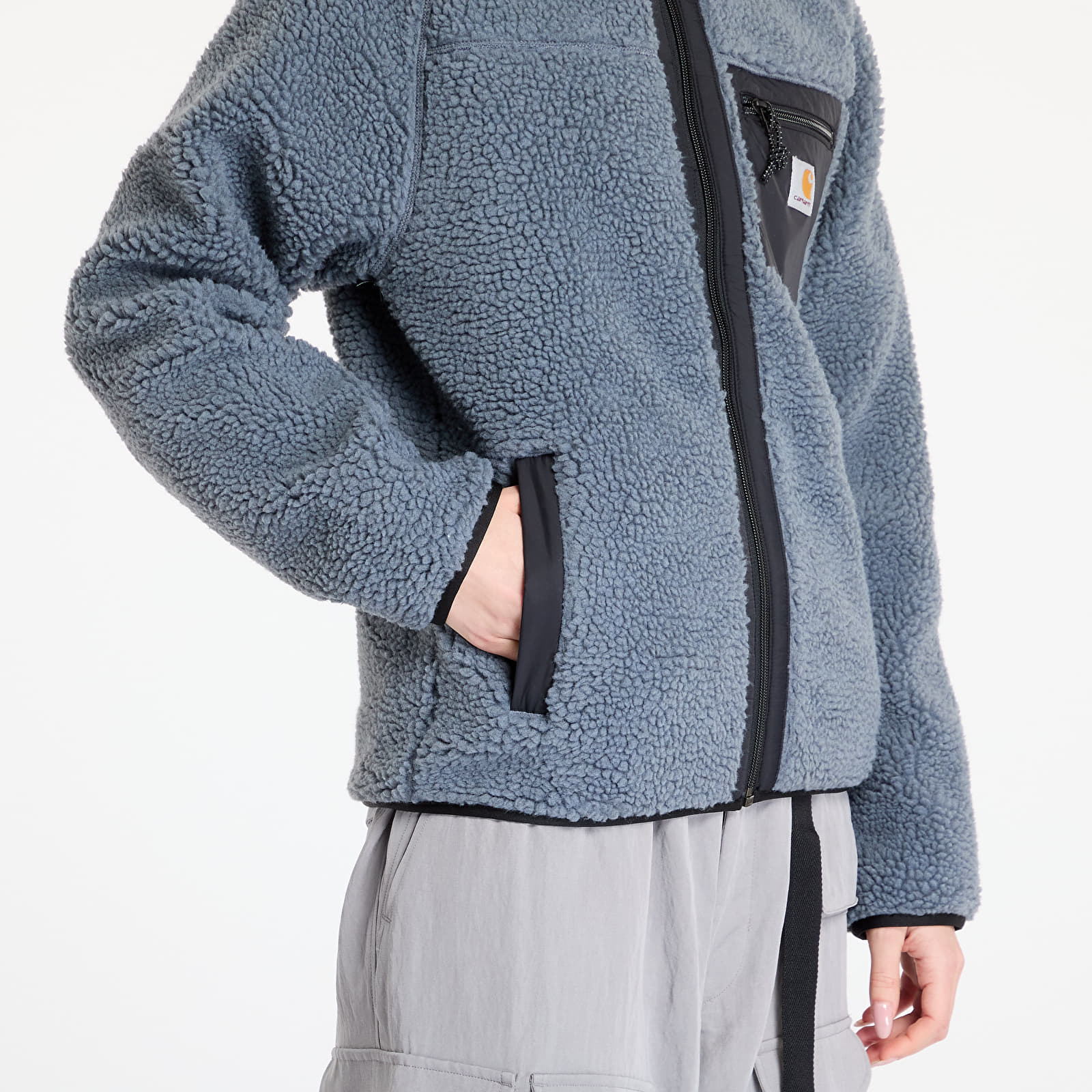 Jakker Carhartt WIP Prentis Liner Jacket UNISEX Dove Grey/ Black