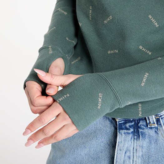 olive green nike apparel women's