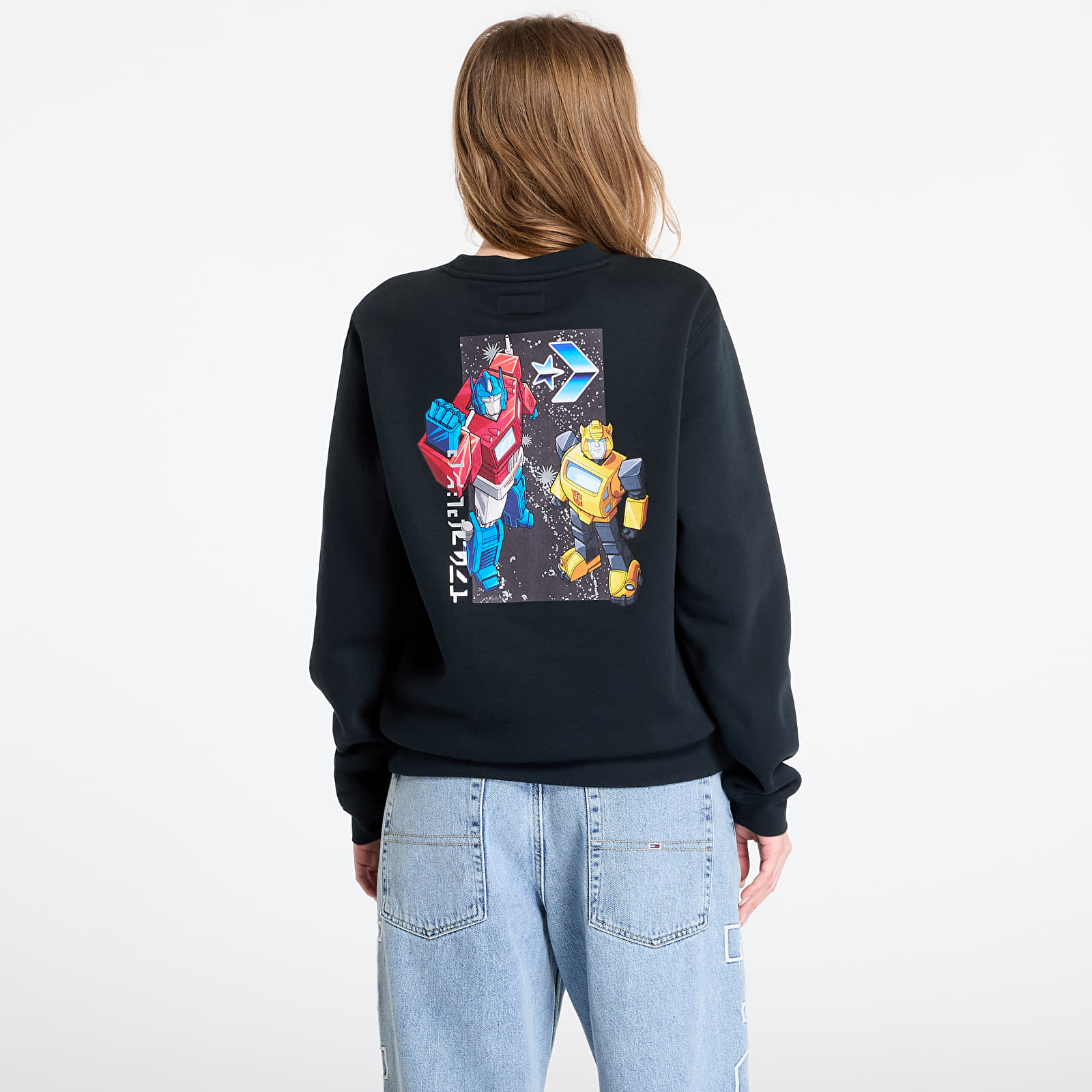 Hoodies and sweatshirts  Converse x Transformers Crew Sweatshirt UNISEX Black