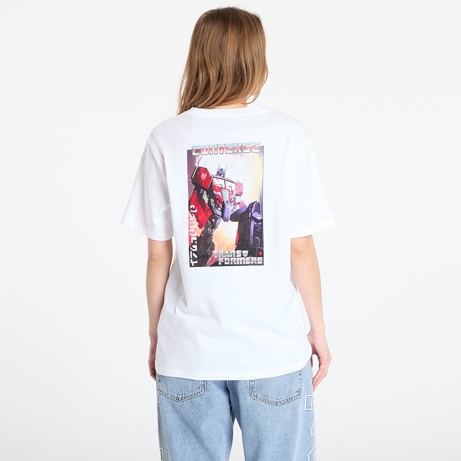 Camisetas Converse x Transformers Optimus T-Shirt UNISEX White