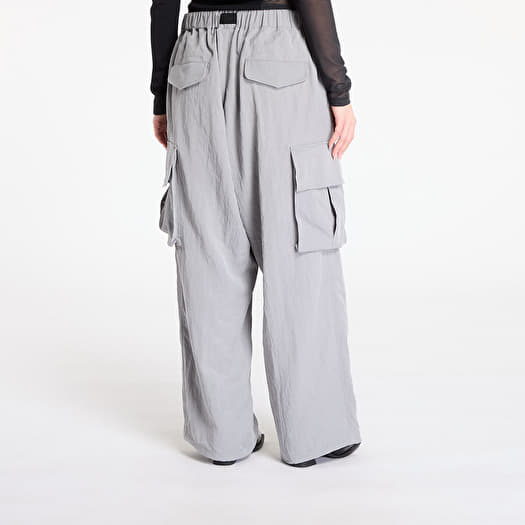 Y-3 Washed Twill Cargo Pants Solid Grey