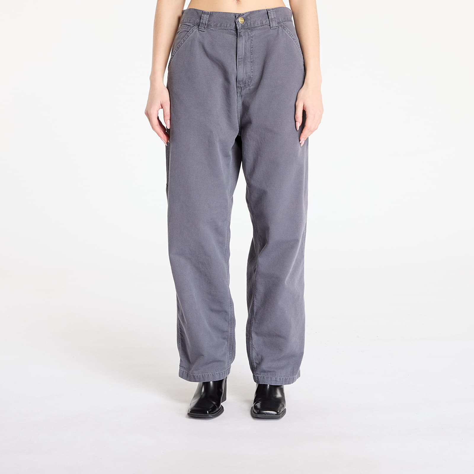 Men's trousers Carhartt WIP OG Single Knee Pant Graphite Stone Dyed