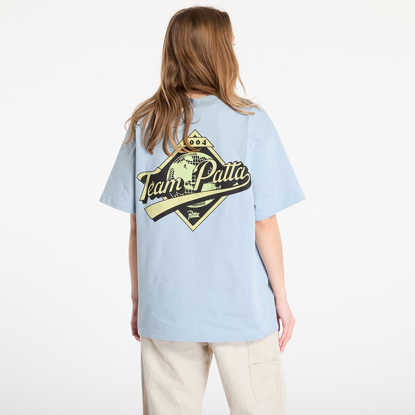 Koszulki Patta Homerun T-Shirt UNISEX Dusty Blue