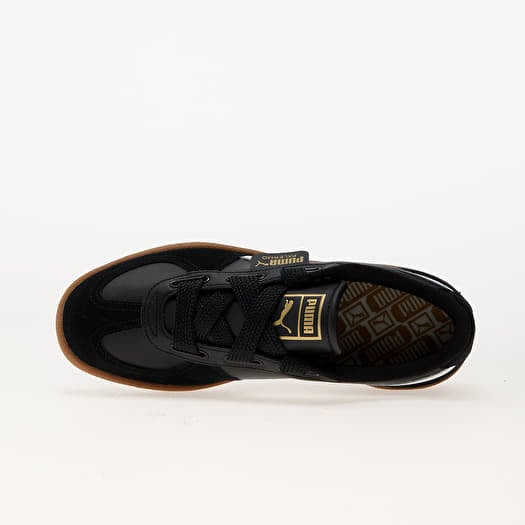 Women s shoes Puma Palermo Wide Lace SD Puma Black Puma White Footshop