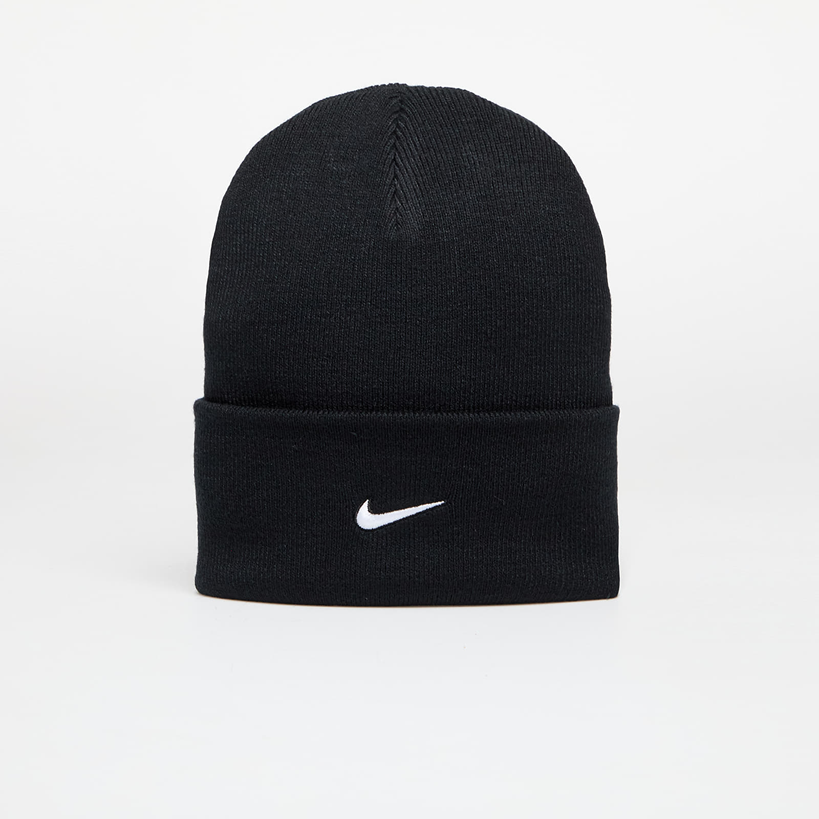 Kape Nike Peak Swoosh Beanie Black/ White