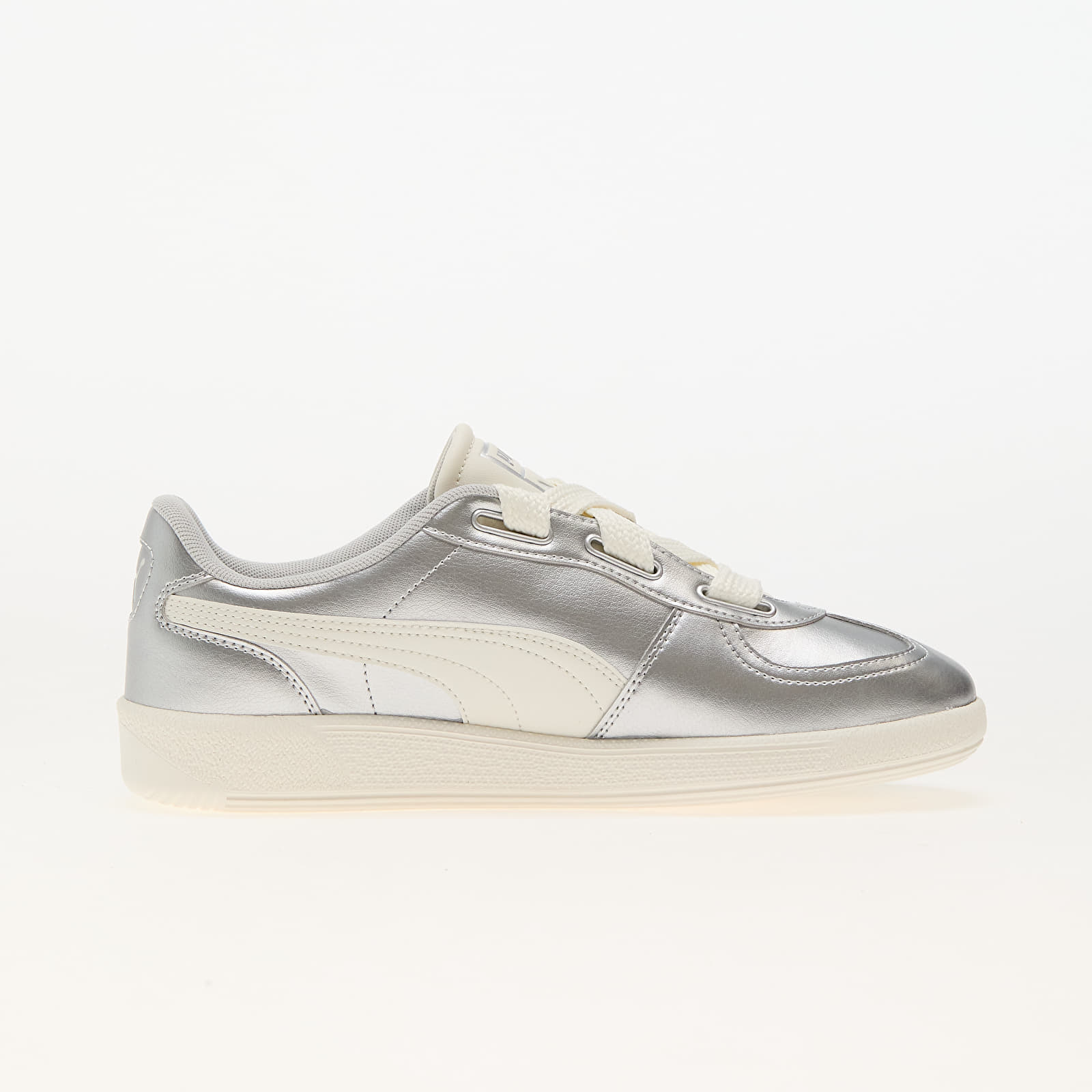 Frauen Puma Palermo Wide Lace Metallic Puma Silver-White