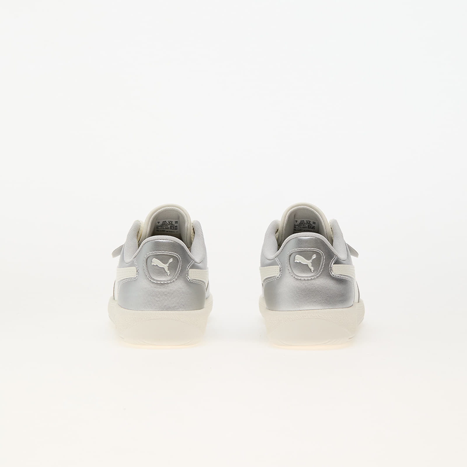 Frauen Puma Palermo Wide Lace Metallic Puma Silver-White