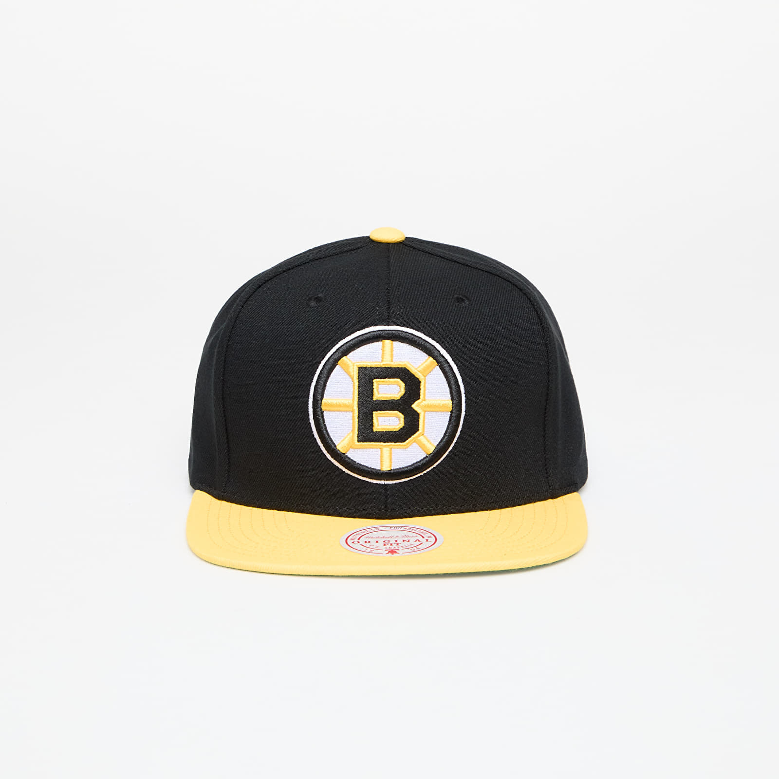 Mitchell & Ness Bruins NHL Team 2 Tone 2.0 Snapback Black/ Yellow