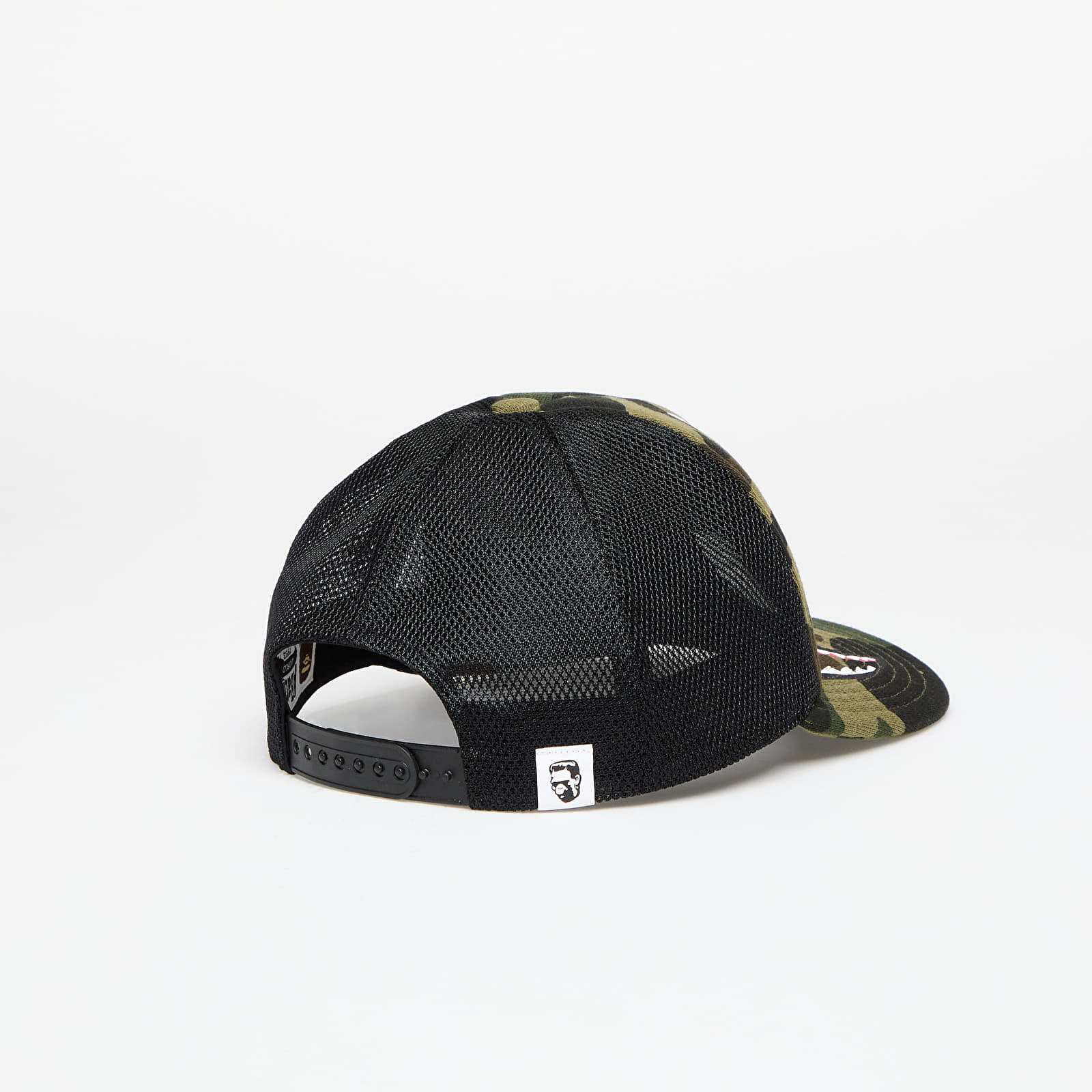 Caps A BATHING APE 1st Camo Shark Mesh Cap Green