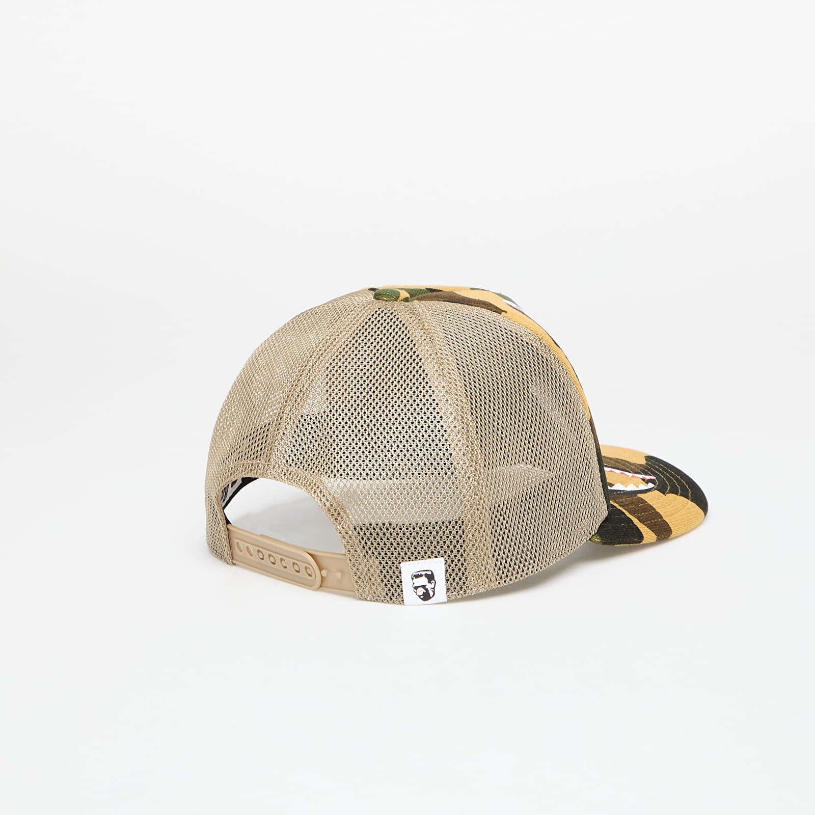 A BATHING APE 1st Camo Shark Mesh Cap Yellow - 1 | YEO