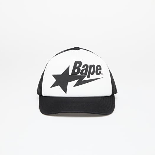 Mütze A BATHING APE Bape Sta Mesh Cap M Black