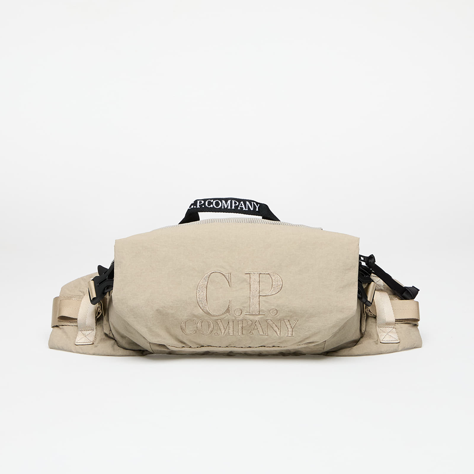 Borse a tracolla C.P. Company Plain Paper Touch Logo Waistbag Vintage Khaki