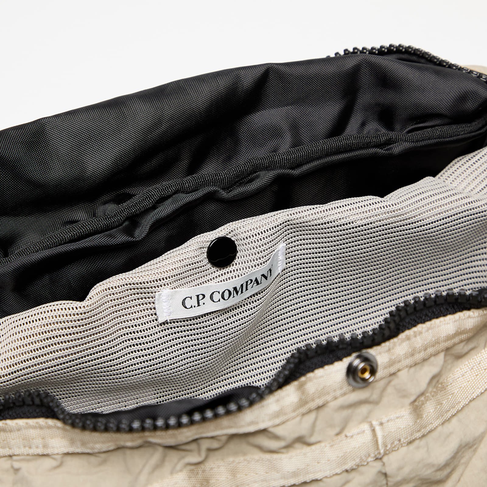 Crossbody чанти C.P. Company Plain Paper Touch Logo Waistbag Vintage Khaki