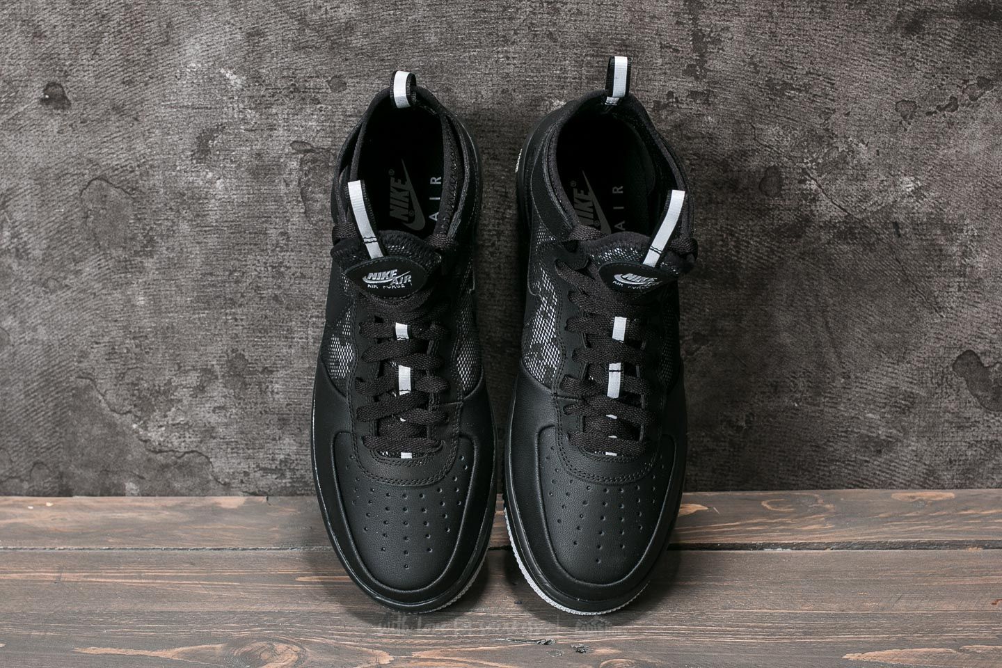 Nike air force 1 ultraforce mid trainer black / wolf grey / camo outlet