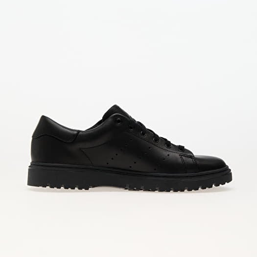 Black stan smith shoes discount