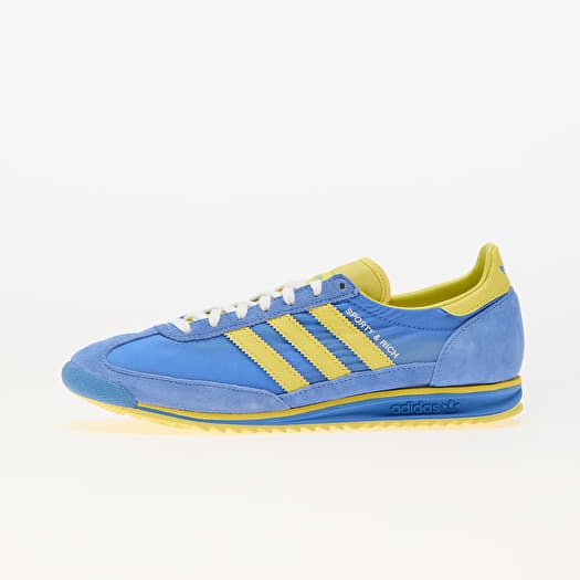 adidas x Sporty & Rich SL 72 Real Blue/ Light Yellow/ Ftw White