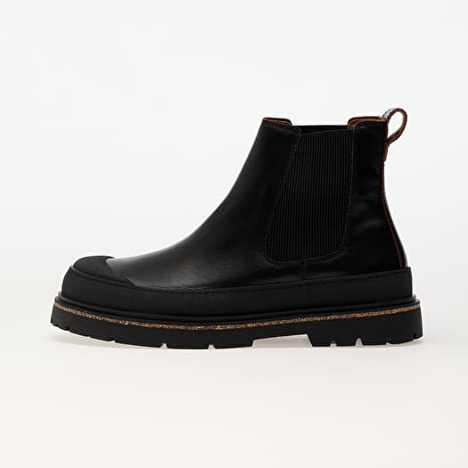Birkenstock Prescott Slip On Men Waxy Leather Black
