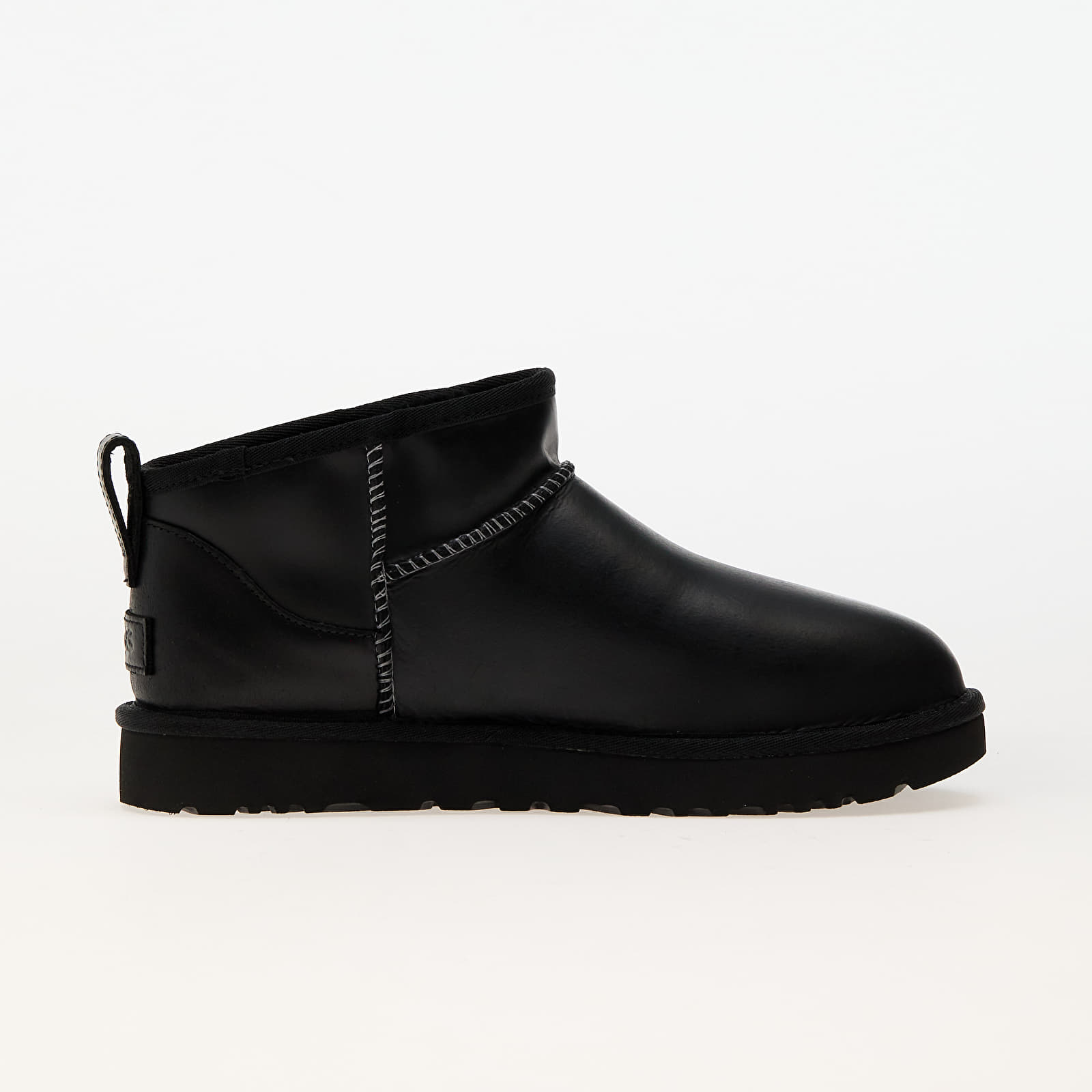 Zapatillas mujer UGG W Classic Ultra Mini Lthr Regen Black
