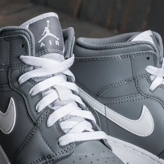 Jordan 1 mid cool grey hot sale