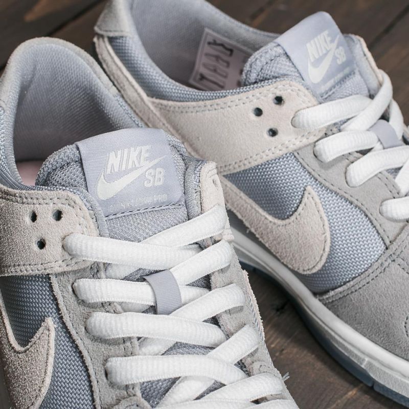 Nike SB Zoom Dunk Low Pro Wolf Grey/ Summit White-Clear | Footshop