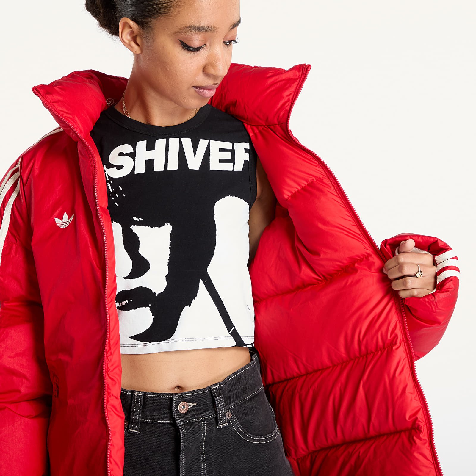 Women's jackets adidas x AVAVAV Jacket Better Scarlet