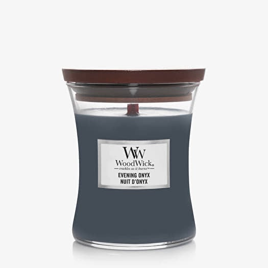 WoodWick Medium Hourglass Candle - Evening Onyx