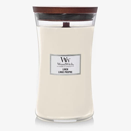 WoodWick Large Hourglass Candle - Linen