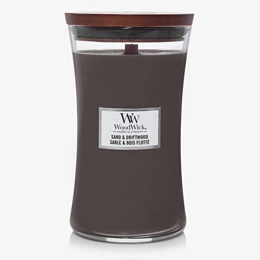 WoodWick Large Hourglass Candle - Sand & Driftwood
