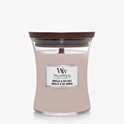 WoodWick Medium Hourglass Candle - Vanilla & Sea Salt