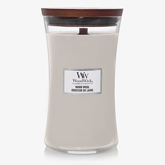 WoodWick Large Hourglass Candle - Warm Wool