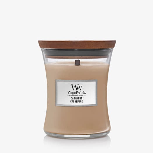 WoodWick Medium Hourglass Candle - Cashmere