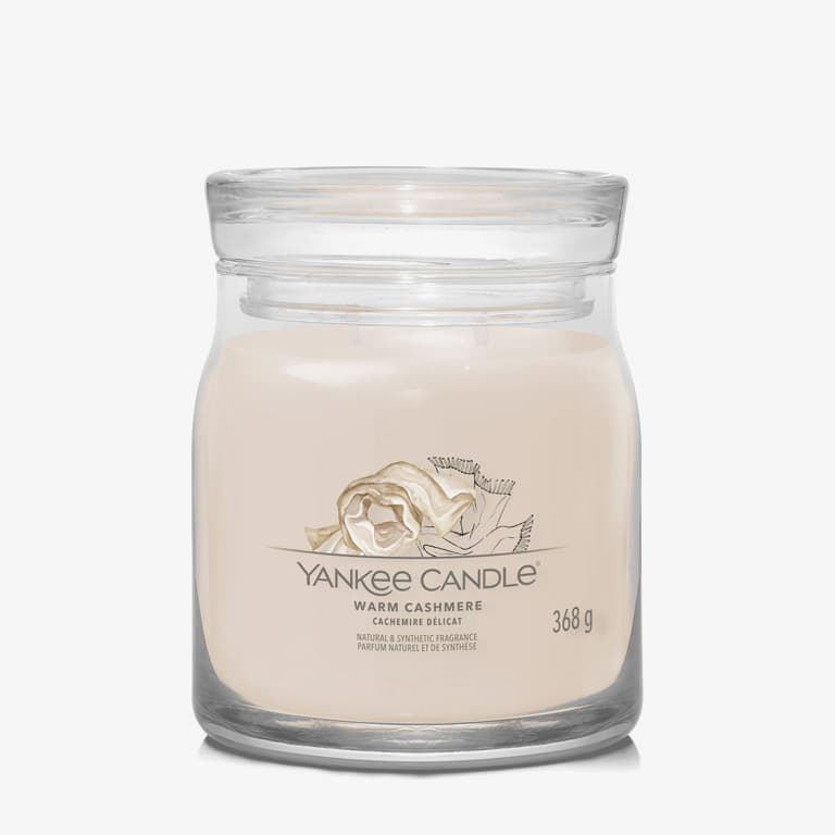 Candles and diffusers Yankee Candle Signature Medium Jar 2 Wicks - Warm Cashmere