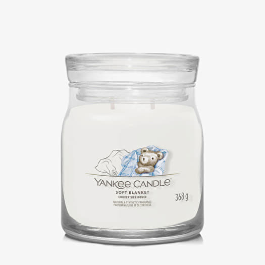 Yankee Candle Signature Medium Jar 2 Wicks - Soft Blanket