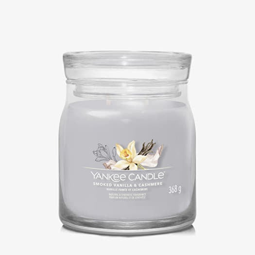 Yankee Candle Signature Medium Jar 2 Wicks - Smoked Vanilla & Cashmere