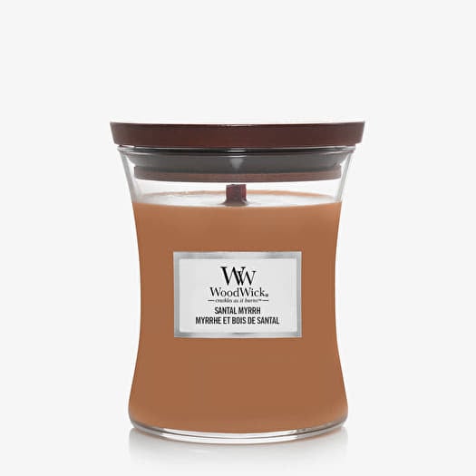 WoodWick Medium Hourglass Candle - Santal Myrrh